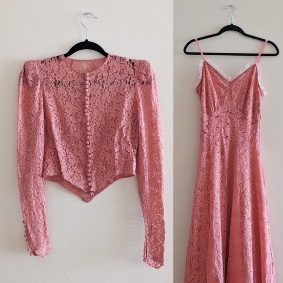 Vintage Dresses & Skirts - Rare 1930s Vintage Dress and Jacket Set